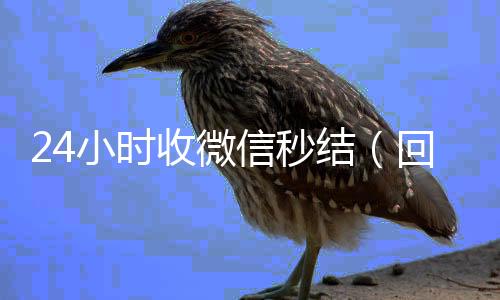 24小时收微信秒回收vx秒结加他微信结（回收vx号秒结联系方式）